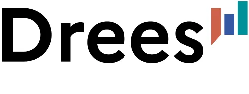 Logo de la Drees